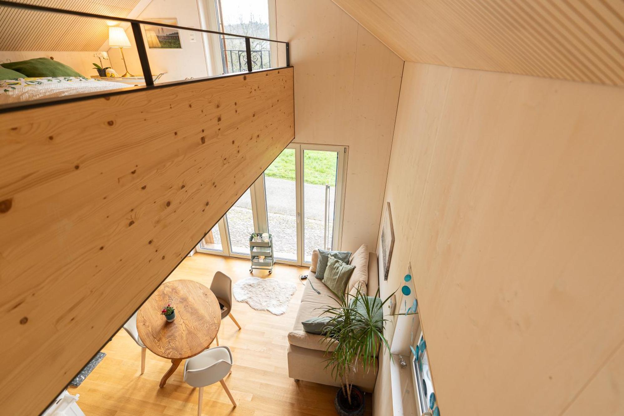 Tiny House Chez Claudine - Relaxen, Workspace, Naehe Thermen, Netflix, Free Parking & Wifi Brugg  Exterior photo